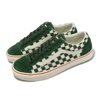 【VANS】x Lamtoys 休閒鞋 Style 36 男鞋 綠 白 麂皮 帆布 聯名 棋盤格 兔年(VN000CDEV0N)