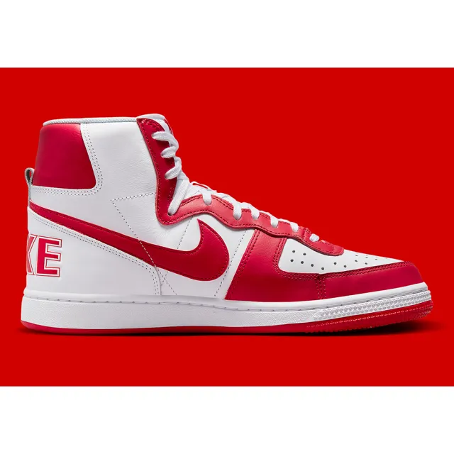 NIKE 耐吉】休閒鞋運動鞋NIKE TERMINATOR HIGH 男鞋白紅(FJ4454100