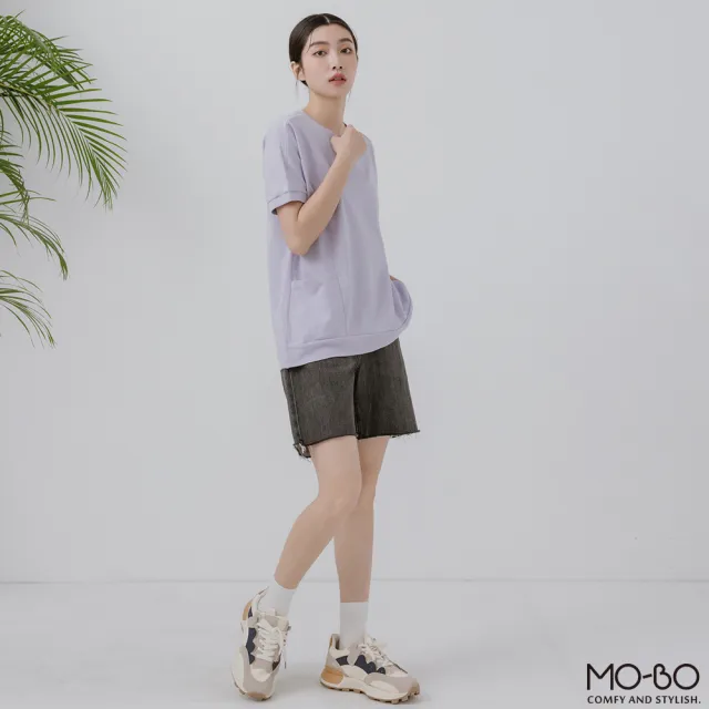 【MO-BO】MIT有機棉小巧口袋上衣