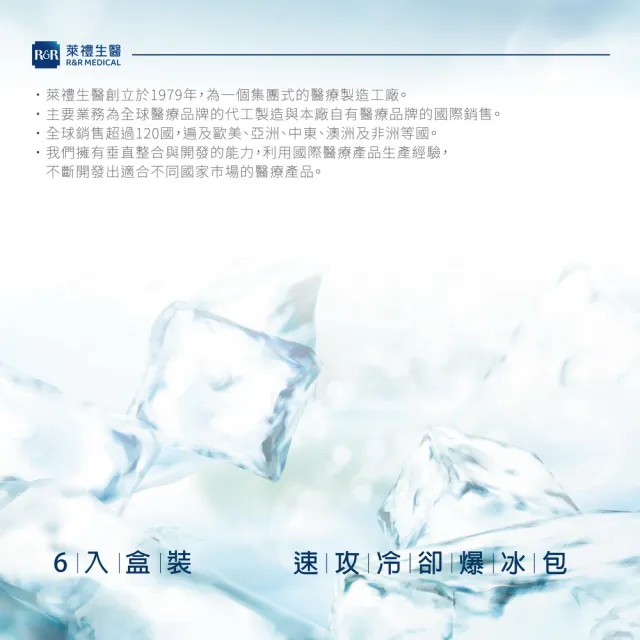 速功冷卻 爆冰包 6入/盒(熱衰竭/中暑/降溫)