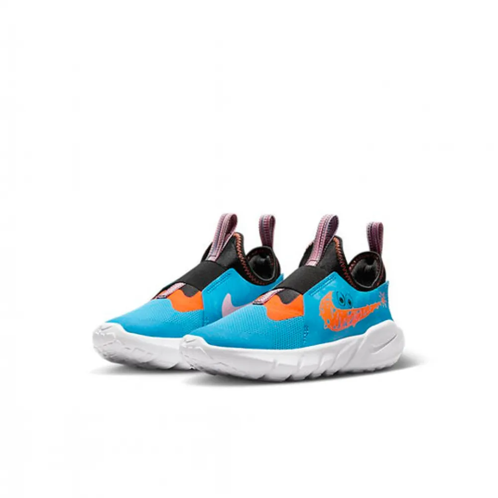 【NIKE 耐吉】運動鞋 童鞋 中童 兒童 FLEX RUNNER 2 LIL PSV 藍 DZ4487-400