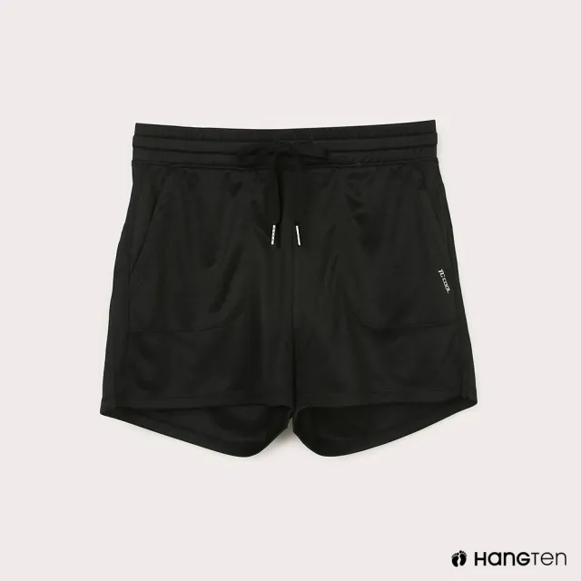 【Hang Ten】女裝-涼感吸濕排汗毛巾布休閒運動短褲(多款選)
