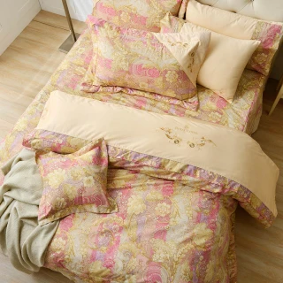 【ROYALCOVER】100%長絨棉日本布三件式床包枕套組 舒蔓(雙人)