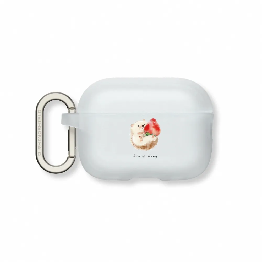 【RHINOSHIELD 犀牛盾】AirPods Pro2/Pro/第3/2/1代 無線耳機保護殼/涼丰系列-小刺蝟(涼丰)