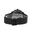 【Calvin Klein 凱文克萊】黑色系經典大CK logo 低調氣質 米蘭帶錶帶 手錶 腕錶 CK錶 39mm(25200028)