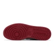 【NIKE 耐吉】Air Jordan 1 Low FlyEase GS 黑 紅 AJ1 女鞋 大童鞋(DN4639-066)