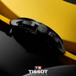 【TISSOT 天梭】官方授權 2023 環法自行車三眼計時手錶-黃 送行動電源(T1354173705105)
