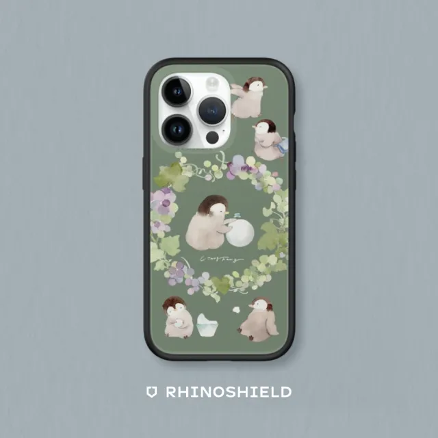 【RHINOSHIELD 犀牛盾】iPhone 13 mini/13 Pro/Max Mod NX手機殼/涼丰系列-好忙的小企鵝(涼丰)