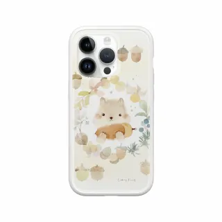 【RHINOSHIELD 犀牛盾】iPhone 12 mini/12 Pro/Max Mod NX手機殼/涼丰系列-松果與小松鼠(涼丰)