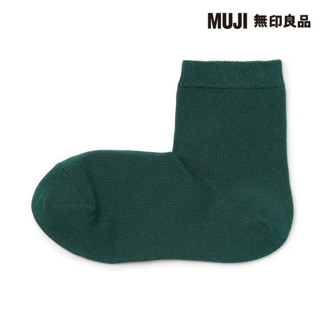 【MUJI 無印良品】女棉混足口柔軟舒適直角短襪(共13色)