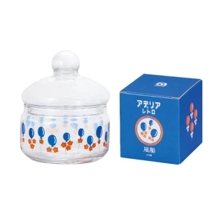 【ADERIA】日本製糖果罐 氣球 360ml 1入 昭和系列(儲物罐 玻璃罐 糖果罐)