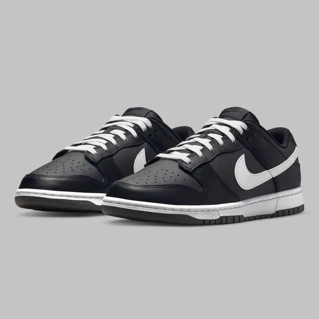 NIKE 耐吉】休閒鞋DUNK LOW BLACK WHITE 黑色白色反轉熊貓男鞋經典低筒