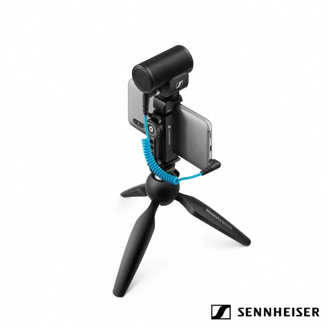 【SENNHEISER 森海塞爾】MKE 200 Mobile KIT 專業短槍型 指向性麥克風 套組(SH509256)