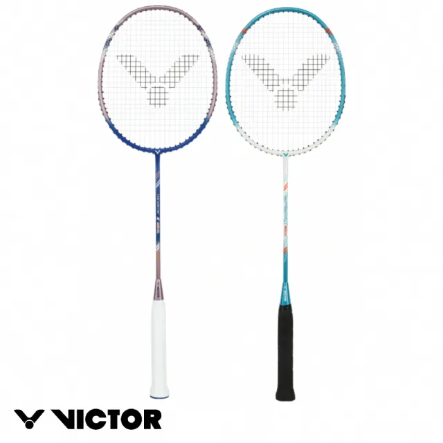 【VICTOR 勝利體育】穿線拍(TK-813CL/TK-815CL 海洋綠/粉)