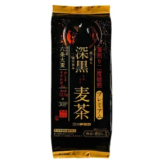 即期品【伊勢惣】伊勢惣深黑麥茶(375g)