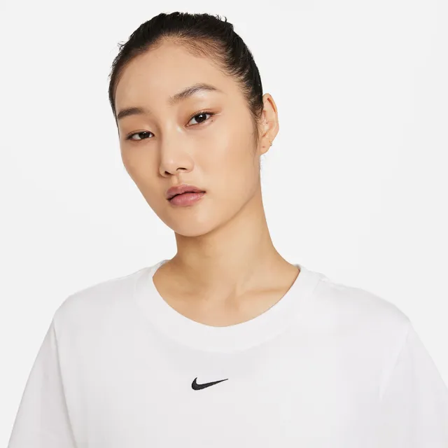 【NIKE 耐吉】上衣 女款 短袖上衣 運動 AS W NSW ESSNTL TEE BOXY LBR 白 DD1238-100