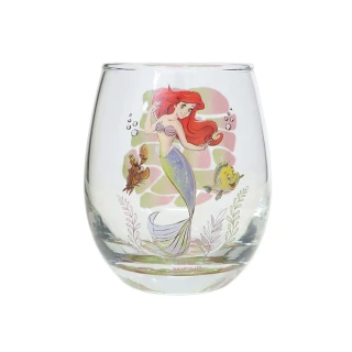 【sunart】迪士尼 小美人魚 透視3D玻璃杯 海底世界(餐具雜貨)