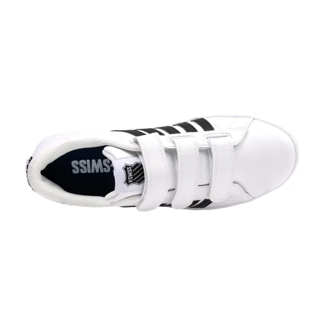【K-SWISS】時尚運動鞋 Hoke 3-Strap II-女-白/黑(99097-102)