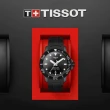 【TISSOT 天梭 官方授權】SEASTAR1000海星系列 300m 黑陶圈 潛水機械腕錶 母親節 禮物(T1204073705100)