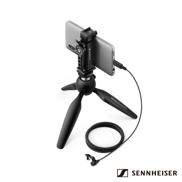 【SENNHEISER 森海塞爾】XS LAV USB-C Mobile KIT Lavalier mic 領夾麥克風 套組(SH509259)