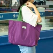 【茉家】寬肩便攜可折疊環保購物袋(大號2入)