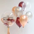 莫蘭迪波波球手持桿氣球組1組(生日派對 求婚告白 畢業紀念 跨年佈置 寶寶周歲)