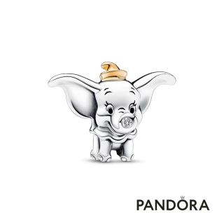 【Pandora官方直營】迪士尼 100 週年小飛象造型實驗室製造鑽石串飾