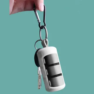 3格裝便攜式分格藥盒(藥丸收納盒 大容量 迷你 隨身旅行裝 小巧密封盒)