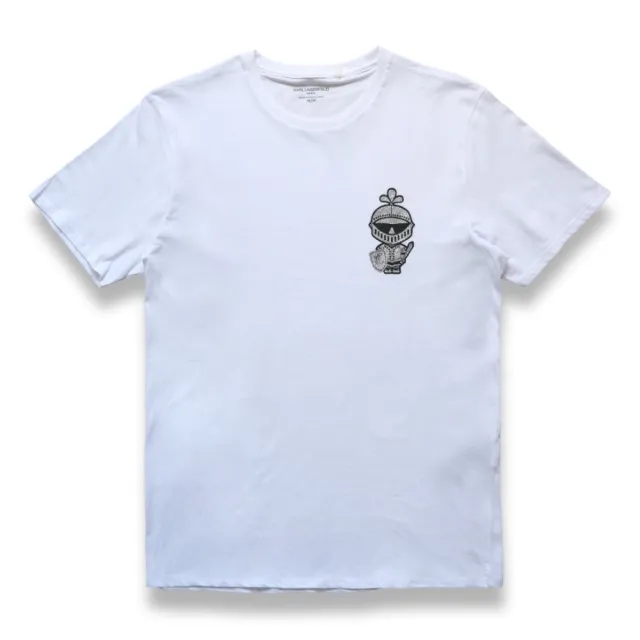 【KARL LAGERFELD 卡爾】老佛爺 男生 短袖T恤 經典圖案 棉質 短TEE(多款可挑)