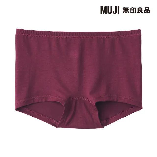 【MUJI 無印良品】女柔滑平口內褲(共6色)