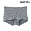 【MUJI 無印良品】女有機棉混彈性平口內褲(共5色)
