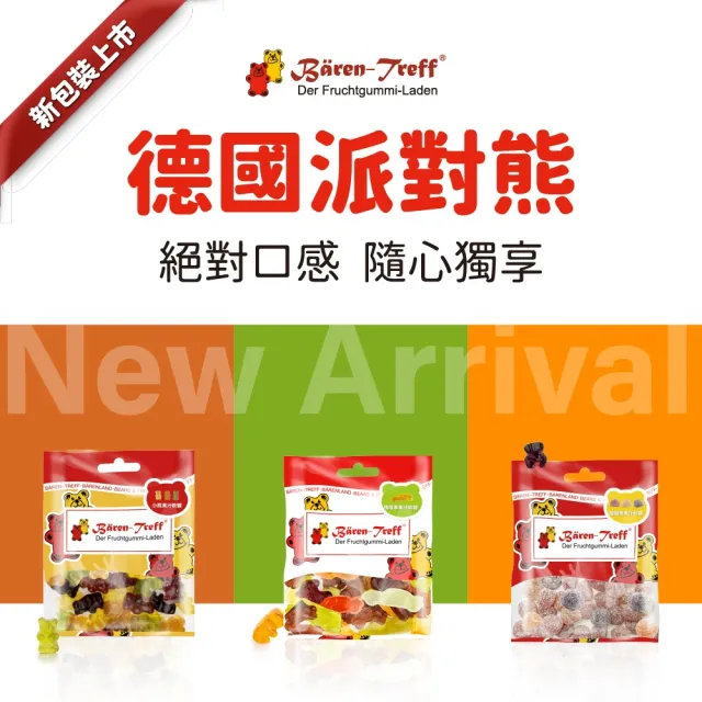 即期品【Baren-Treff 派對熊】汽車噗噗果汁軟糖50g 果汁含量17% 6種迷人果香(保存期限至2024/11/20)