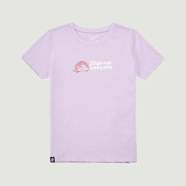 【Hang Ten】男女裝-美式加州國家公園純棉印花短袖T恤(多款選)