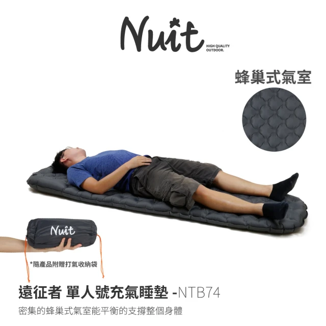 NUIT 努特 漂流者 印地安打氣帳 一房一廳帳 66D 8