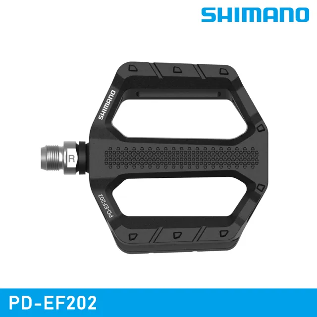 【SHIMANO】SHIMANO PD-EF202 平面踏板(自行車踏板 休閒騎乘專用 城市綠洲)