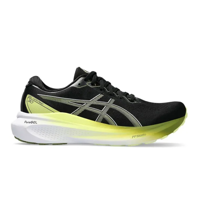 asics 亞瑟士】GEL-KAYANO 30 2E 男款寬楦慢跑鞋(1011B685-003 黑黃