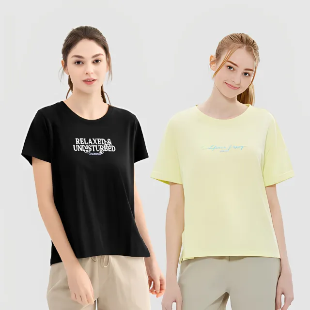 【Hang Ten】女裝-新科技蚊蟲防護防蚊面料印花短袖T恤(多款選)