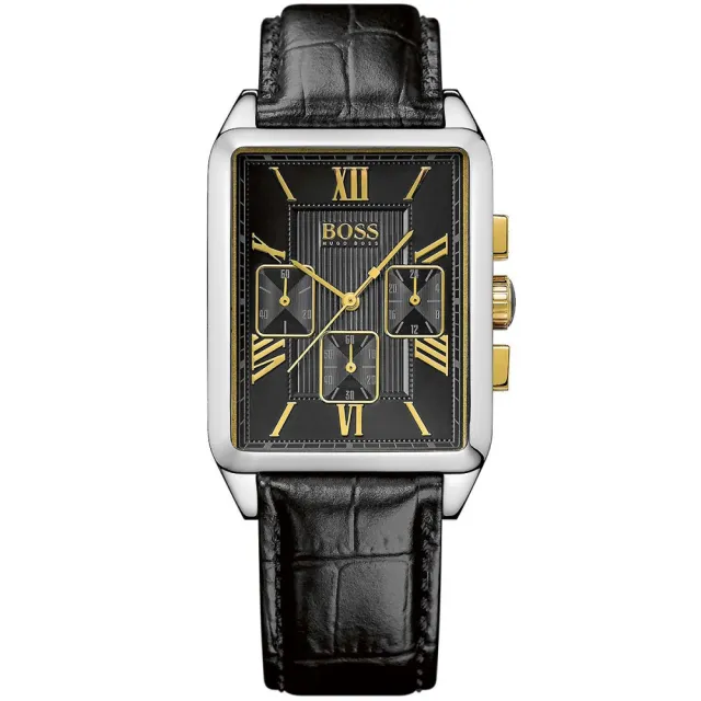 【BOSS】簡約流線時尚男錶(H1512726)