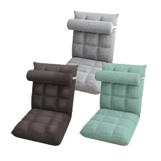 【Finger Pop 指選好物】折疊懶人沙發附腰枕(和式椅/沙發椅/懶人沙發/榻榻米小沙發/沙發床)