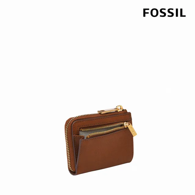 【FOSSIL 官方旗艦館】Liza 真皮零錢包-棕色 SL6406G200 雙11/1111