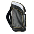 【DESCENTE】黑金色碳纖紋雙肩棒壘球裝備袋(C0123BKWH)