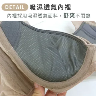 【尚芭蒂】軟鋼圈 無痕 成套 MIT台灣製B-C罩/大尺碼輕型提托美型機能內衣/集中包覆調整型(黑色)