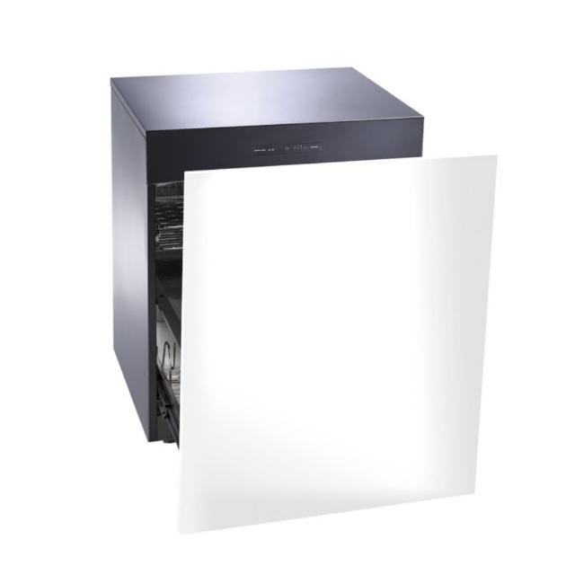 【SAKURA 櫻花】落地式嵌門板臭氧殺菌寬60cm烘碗機不鏽鋼色不含門板(Q-7596BL基本安裝)