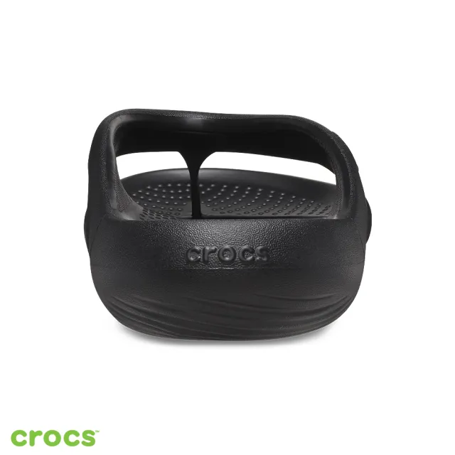 【Crocs】中性鞋 麵包人字拖(208437-001)