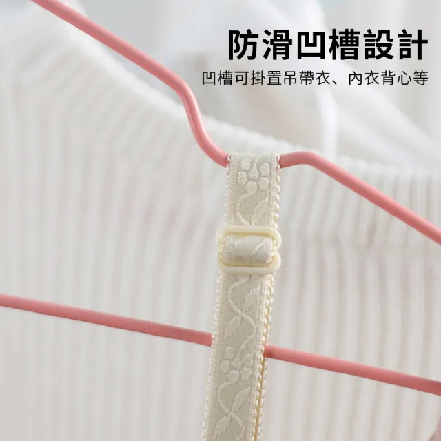 【YUNMI】北歐風不鏽鋼晾衣架 10入 曬衣架 掛衣架 衣帽架 防滑衣架 無痕衣架 掛勾衣架(成人/兒童)