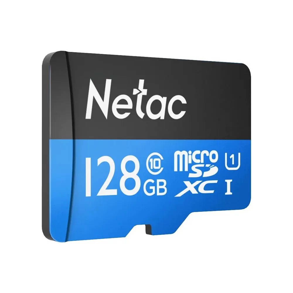 【Netac  台灣公司貨】128GB P500 MicroSDXC C10 U1 記憶卡(最高讀速90MB/s  原廠5年保固)