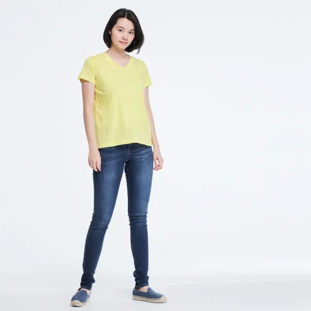 【so that’s me 好我】珠光棉V領棉TEE(蒲公英黃)