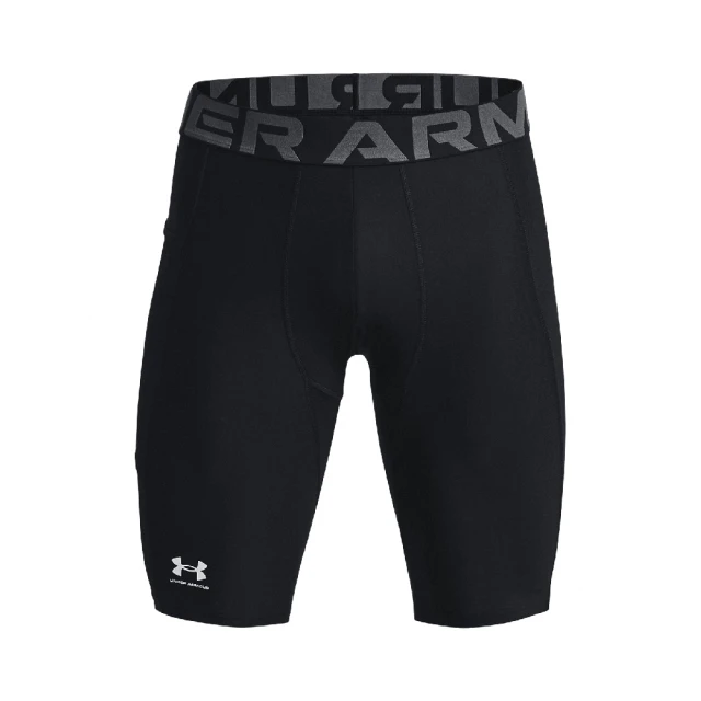 UNDER ARMOUR 短褲 HG 男款 黑 緊身褲 內搭褲 貼身 彈性 運動褲 UA(1361596001)