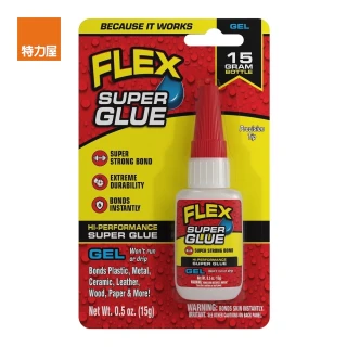 【特力屋】Flex Super Glue飛速超級瞬間膠15g膏狀