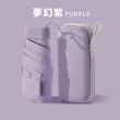 【KCS 嚴選】SGS UPF50+防曬六折雨陽傘-附收納盒(黑膠傘/抗UV/迷你傘/晴雨傘)